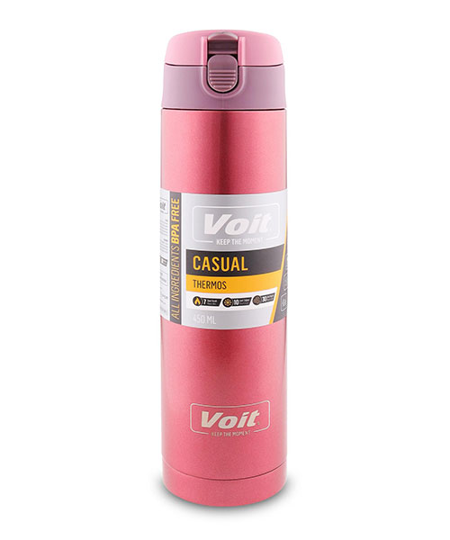 Voit Casual Thermos 450Ml Pembe