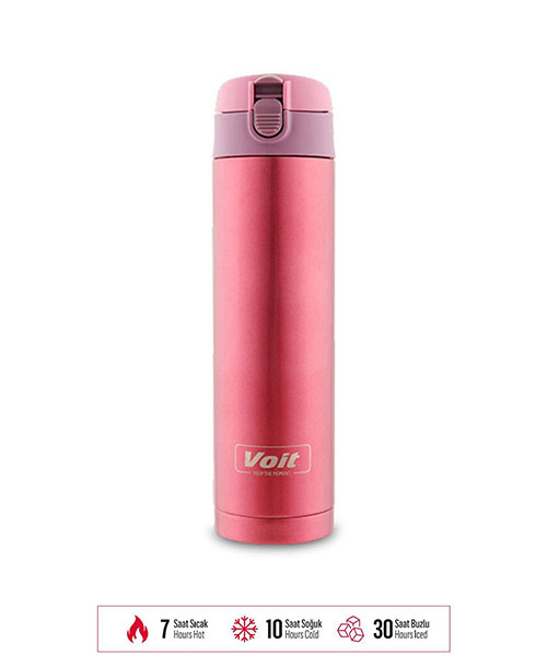 Voit Casual Thermos 450Ml Pembe