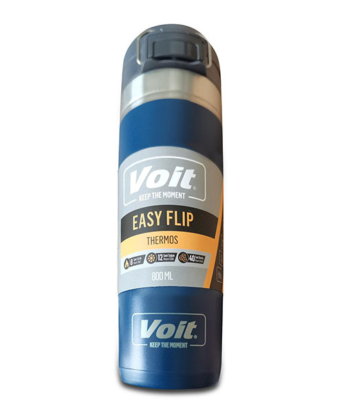 Voit Easy Flip Thermos 800 Ml Termos Mavi