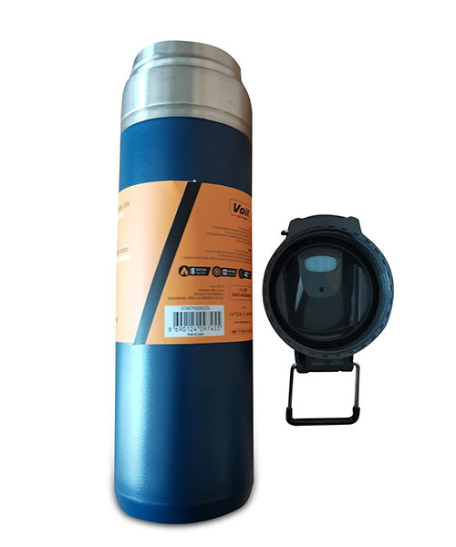 Voit Easy Flip Thermos 800 Ml Termos Mavi
