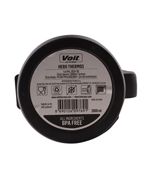 Voit Hero Thermos 2000Ml Yeşil