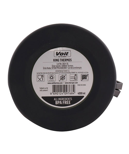 Voit King Thermos 4000Ml Termos Haki