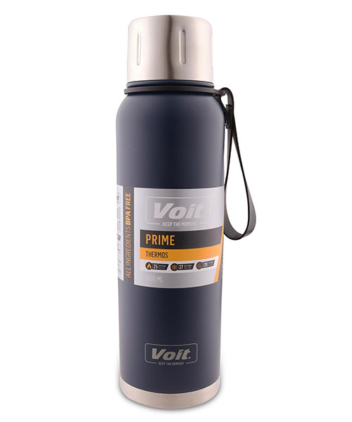 Voit Prime Thermos 1000Ml  Mavi