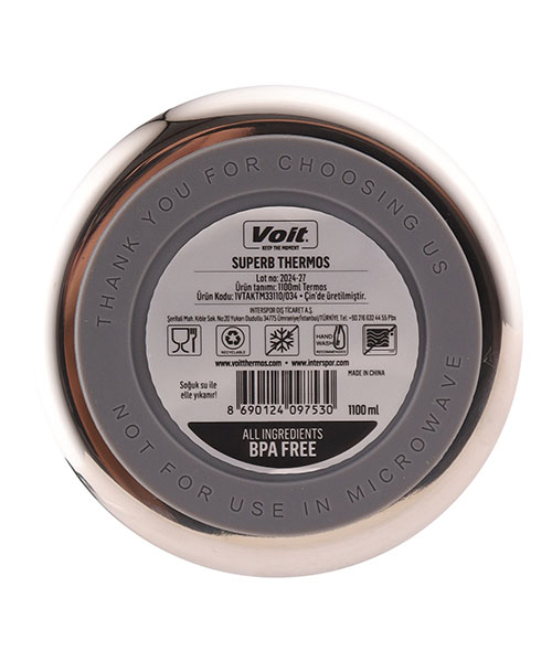 Voit Superb Thermos 1100Ml  Mavi