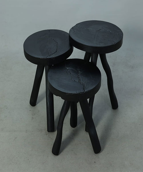 Woodre Üçlü Zigon Sehpa