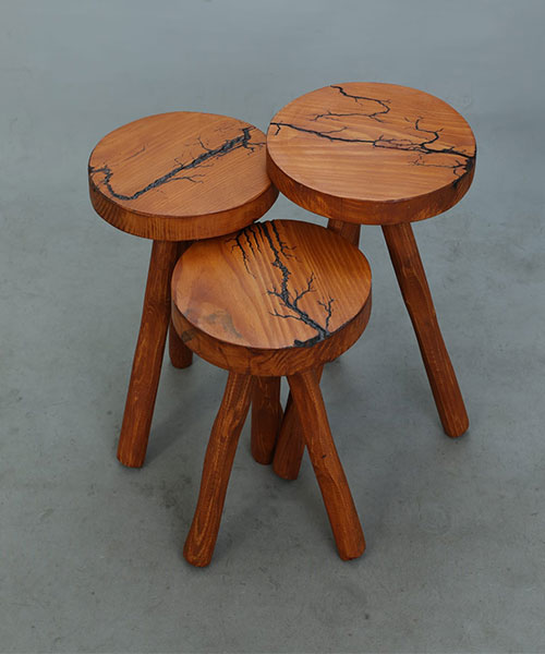 Woodre Üçlü Zigon Sehpa