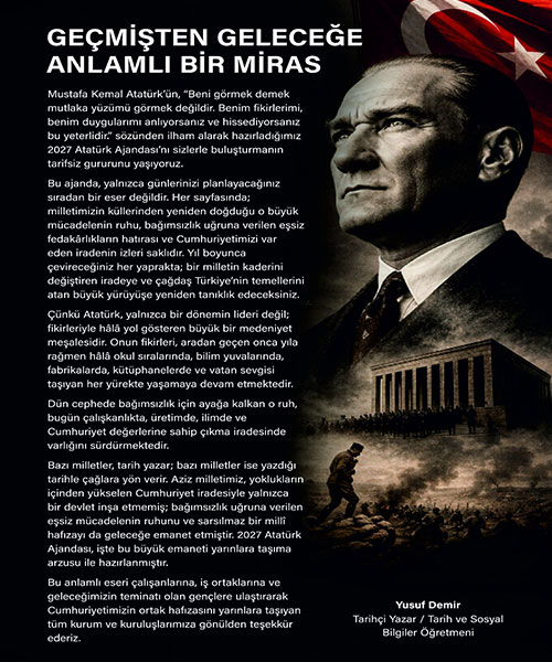 Atatürk Ajandası Set